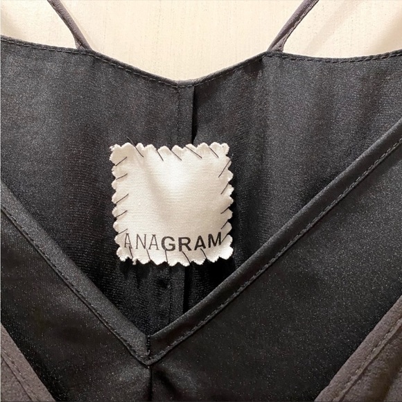 100% Silk Grey & Black Dress - Picture 6 of 8